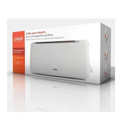 Grille-pain 1 fente 900w blanc Livoo DOD168C