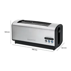 Grille-pain 2 fentes longues Clatronic TA 3687