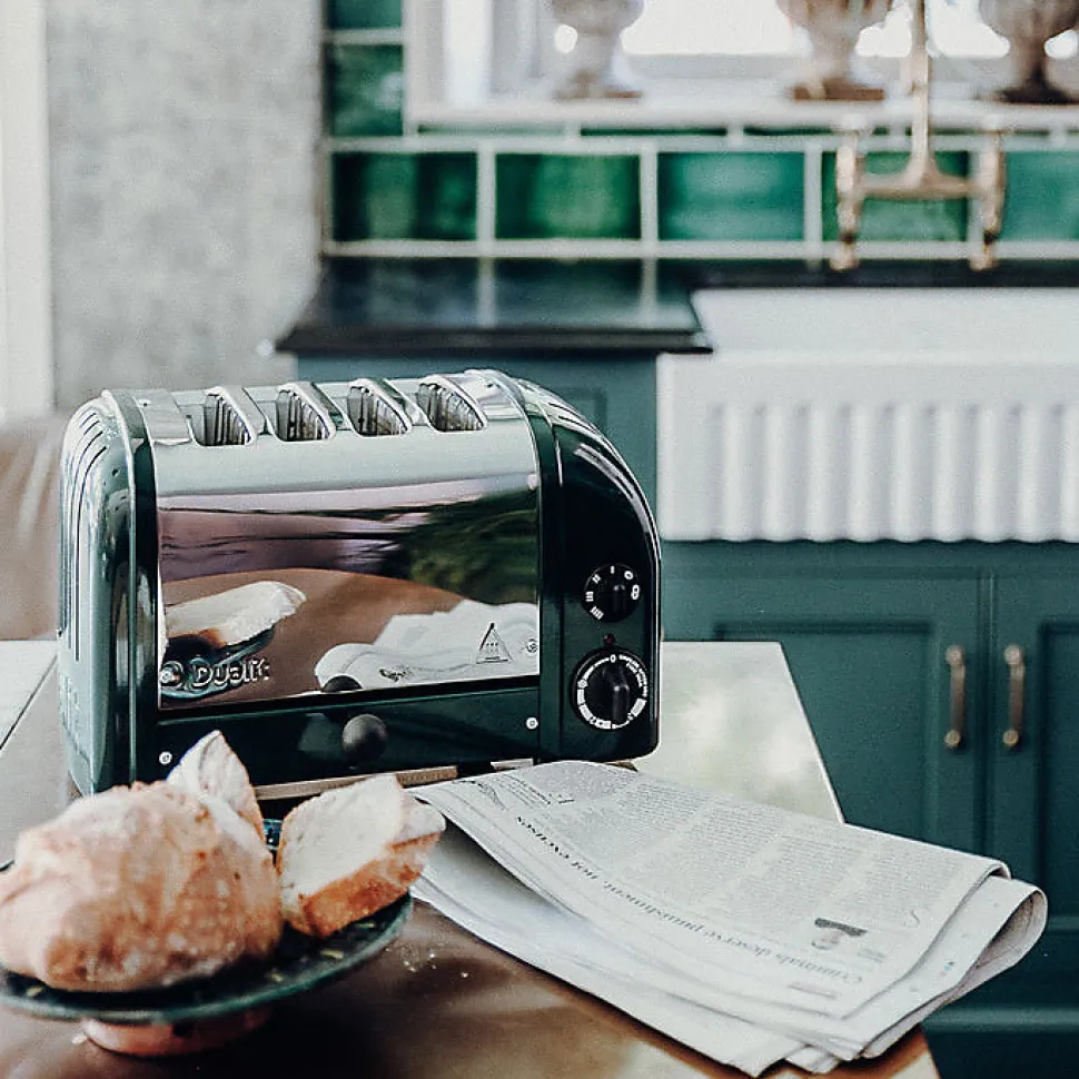 Grille-pain 4 fentes newgen vert Dualit 47530