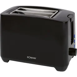 Grille-pain 2 fentes Noir Bomann TA6065CB-Noir