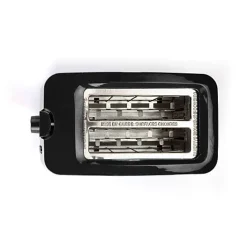Grille-pain 2 fentes noir 750W
