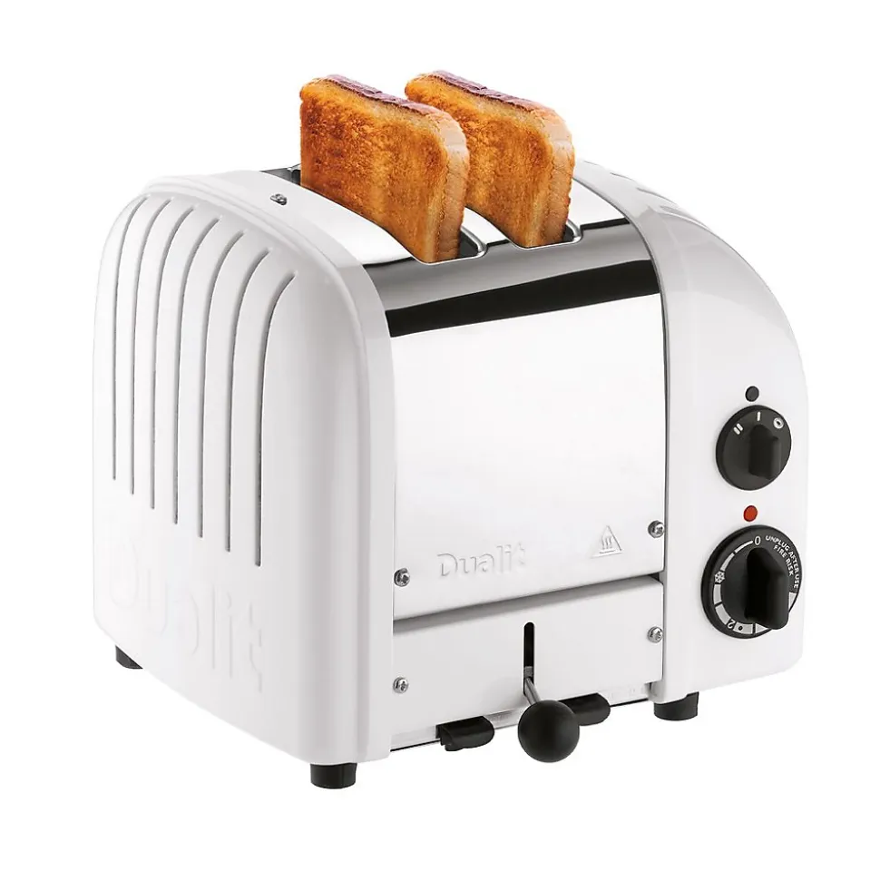 Grille-pain 2 fentes 1200w blanc Dualit 27033