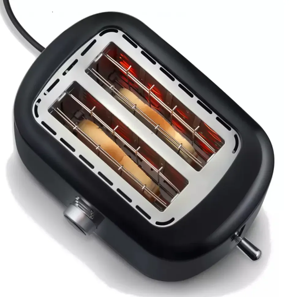 Grille-pain 2 fentes 850w noir Severin AT4321