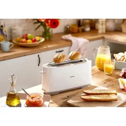 Grille-pain - PHILIPS - HD2590/00 - Collection Daily - 1 fente longue - 830W - Blanc