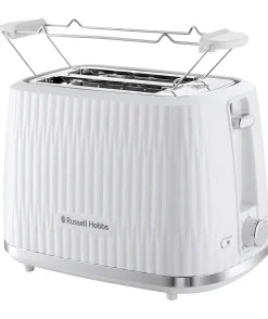 Grille-pain - RUSSELL HOBBS - EDEN - 800 W - 2 fentes - Blanc