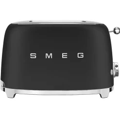 Grille-pain - SMEG - TSF01BLMEU - Noir Mat - 950 Watts - 2 Tranches