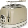 Grille-pain Beige Vintage 2 Fentes 810W