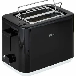 Grille-pain Braun HT 1010 BK 900 W Noir/Argenté