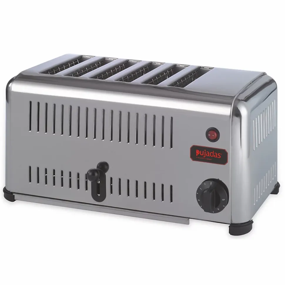 Grille-Pain Professionnel Inox 6 Tranches - Pujadas