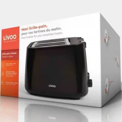 Grille-pain quatre fentes DOD167N Noir - 1500W