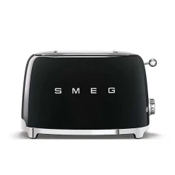 Grille-pain SMEG TSF01BLEU Noir - 2 fentes extra-large - Tiroir ramasse-miettes amovible
