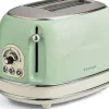 Grille-pain Vert Inox 2 Fentes 810W
