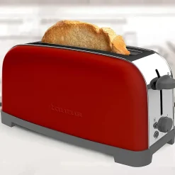 Grille-pains 1 fente 850w rouge Taurus VINTAGESINGLERED850W