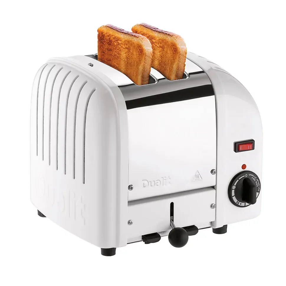 Grille-pains 2 fentes 1250w blanc Dualit 20261