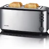Grille-pains 2 fentes 1400w inox Severin AT2509