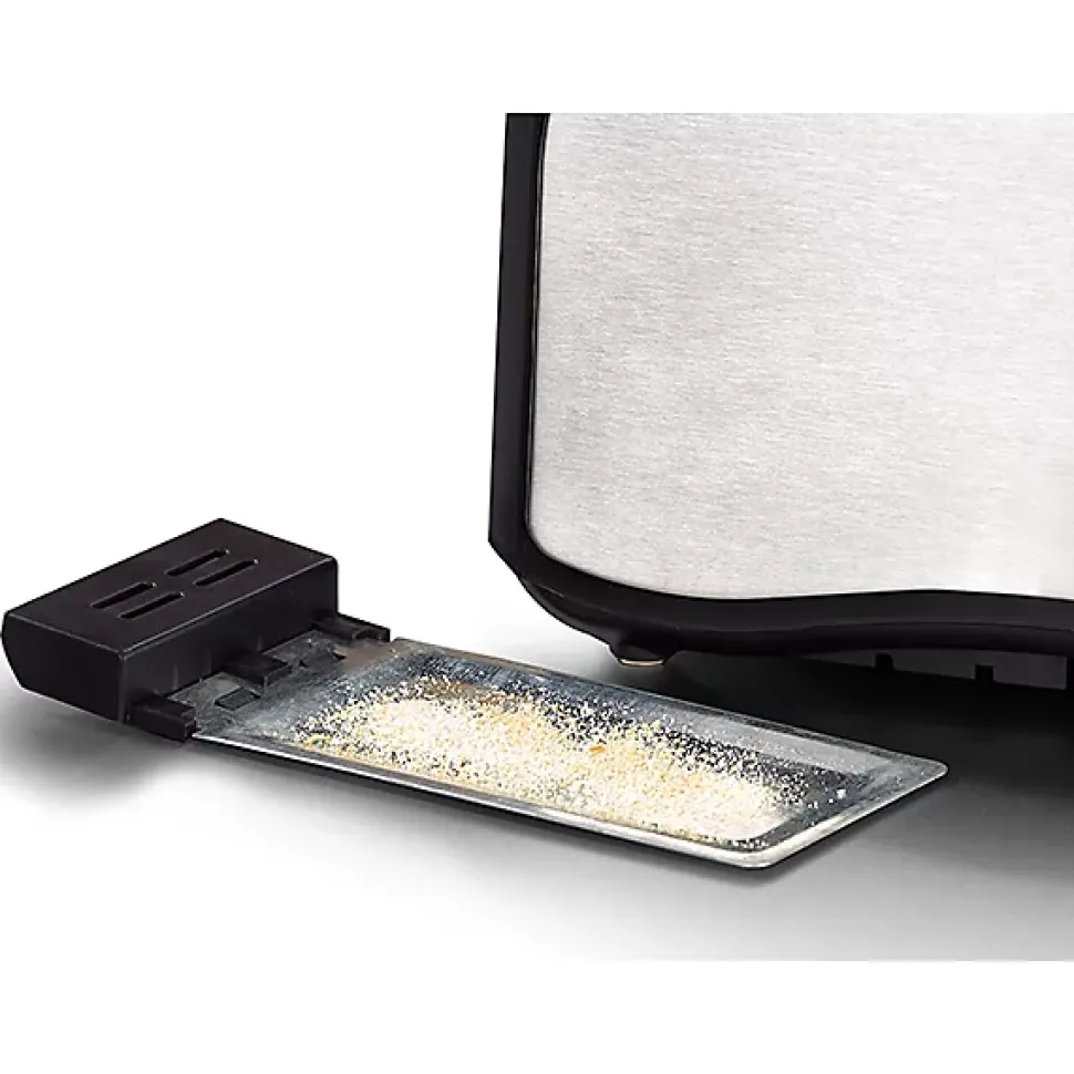 Grille-pains 2 fentes 800w inox Tristar BR-1022