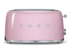 Grille-pains 2 fentes 1500w rose Smeg TSF02PKEU