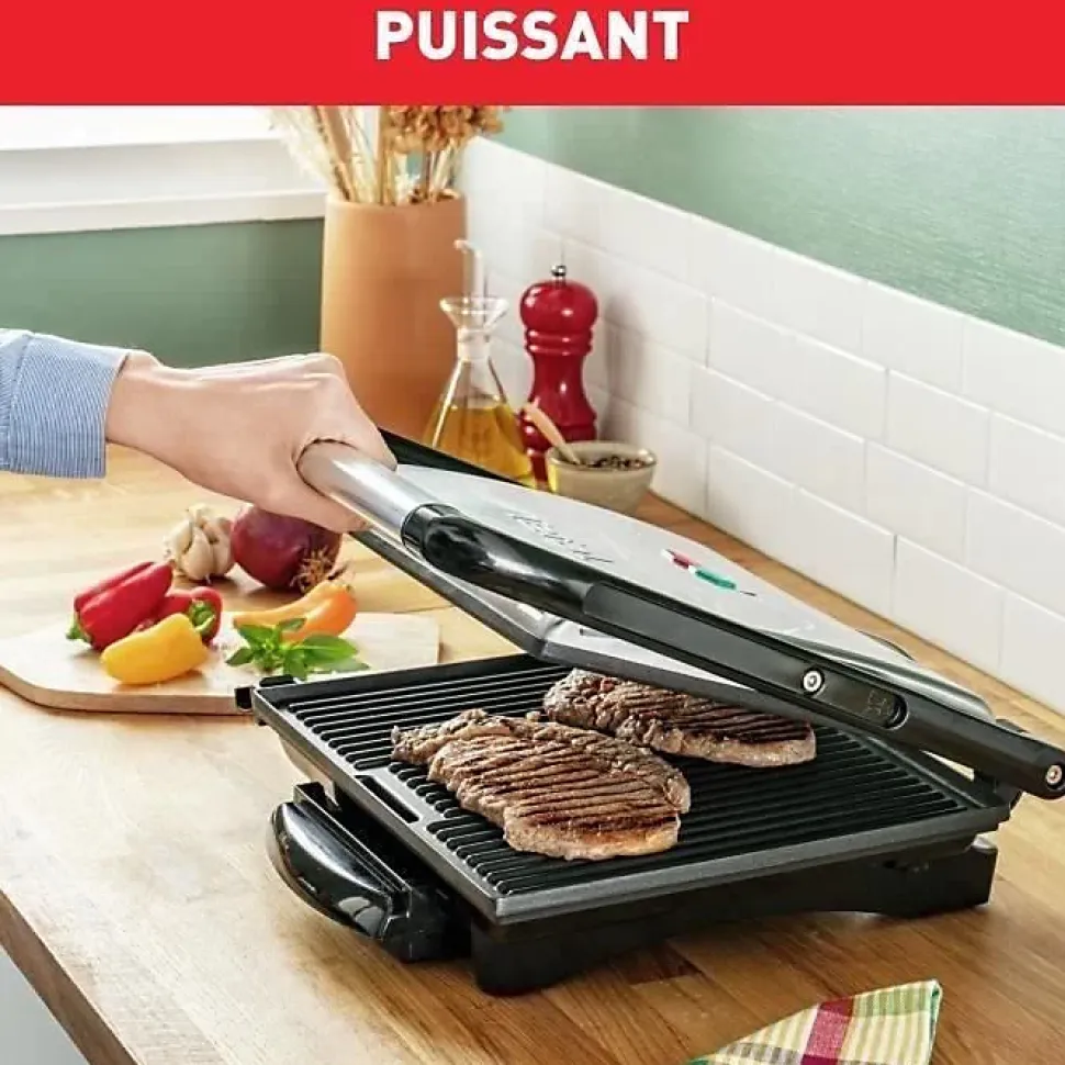 Grille-viande Tefal INICIO GRILL MULTIFONCTIONS, TOASTER PANINI, GC241D12