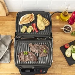 Grille-viande Tefal ULTRA COMPACT GRILL & BARBECUE 2000W INOX GC305012