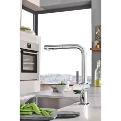 GROHE Minta Mitigeur monocommande Evier Douchette extractible 30274000