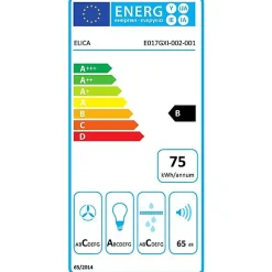 Groupe filtrant 52cm 65db 580m3/h gris Elica PRF0180808 fold gr/a/52