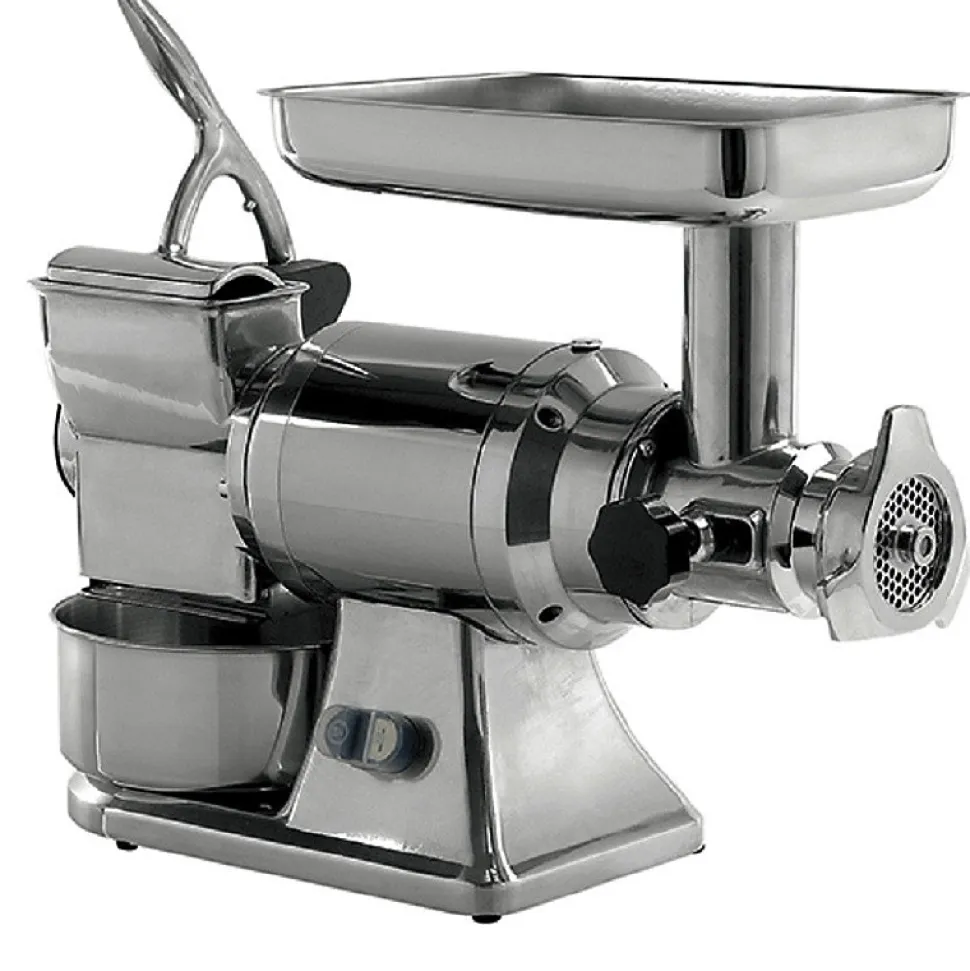 Hachoir à Viande et Râpe à Fromage - 200Kg / Heure Viande & 50 Kg / Heure Fromage - Mastro