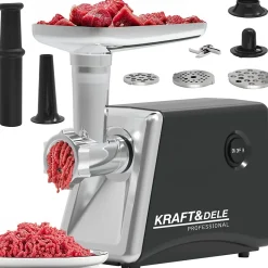 Hachoir À Viande Électrique 2000 W Avec Accessoires Pour Saucisses Pâtés