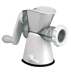 Hachoir à viande manuel blanc Lacor 60340