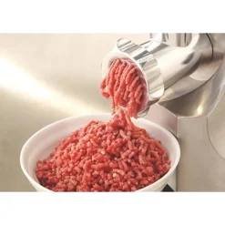 Hachoir a viande - KENWOOD MG510 - Puissance 450W - Corps et vis en métal - 3 grilles en acier