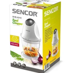 Hachoir Electrique - SENCOR - SHB 4310 - Bol 650 ml- 300 W - Argent