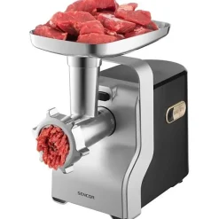 Hachoir Electrique a viande - SENCOR - SMG 6400SL - 700 W - Noir / Argent
