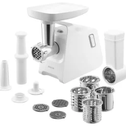Hachoir Electrique a viande - SENCOR - SMG 4410WH - 500 W - Blanc