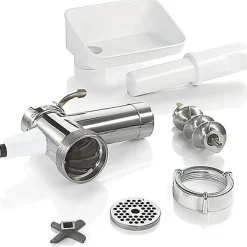 Hachoir Electrique a viande pour Kitchen Machine MUM5 - BOSCH - MUZ5FW1 - Disque ajouré en inox diametre 4.5 mm