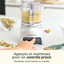 Hachoir Electrique électrique - CUISINART - CCH32E Pixie Chopper - 250 W - 0,7 L - Gris
