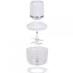 Hachoir électrique sans fil Livoo, 200 W, 1,2 L, Blanc