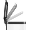 Hailo Poubelle à pédale Oko Trio Plus Taille L 3x9 L Blanc 0633 230