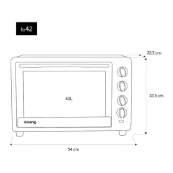 H.Koenig FO42 - mini four électrique