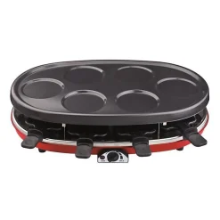 H.KoeNIG RP418 Appareil a raclette 8 personnes - Rouge