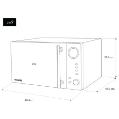 H.Koenig VIO9 - Four micro-ondes et grill