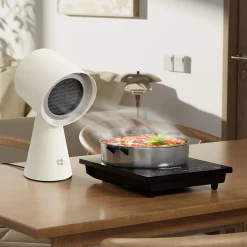 Hotte aspirante portable pose libre 2 vitesses recyclage blanc Hood to Go mini hotte CDW01PH Ciarra