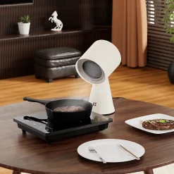 Hotte aspirante portable pose libre 2 vitesses recyclage blanc Hood to Go mini hotte CDW01PH Ciarra