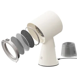 Hotte aspirante portable pose libre 2 vitesses recyclage blanc Hood to Go mini hotte CDW01PH Ciarra