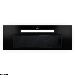 Hotte Casquette Aspirante Silencieuse - 80 cm - 565 m3/h - AGENDERO - Noir