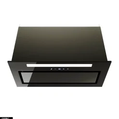 Hotte Casquette Aspirante Silencieuse - 60 cm - 525 m3/h - LOTEO - Noir