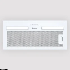 Hotte Casquette Aspirante Silencieuse - 60 cm - 320 m3/h - HADARIO - Blanc