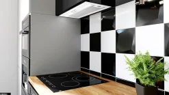 Hotte Casquette Aspirante Silencieuse - 60 cm - 320 m3/h - HADARIO - Blanc