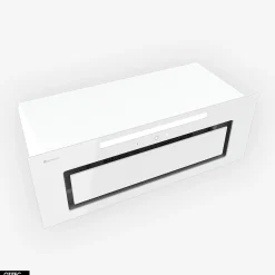 Hotte Casquette Aspirante Silencieuse - 80 cm - 510 m3/h - LOTEO - Blanc