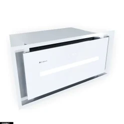 Hotte Casquette Aspirante Silencieuse - 60 cm - 720 m3/h - PINELIO - Blanc