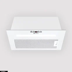 Hotte Casquette Aspirante Silencieuse - 60 cm - 575 m3/h - AGENDERO - Blanc