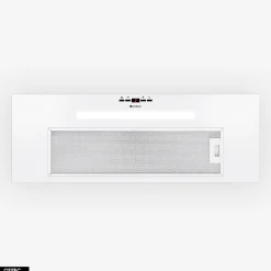 Hotte Casquette Aspirante Silencieuse - 80 cm - 565 m3/h - AGENDERO - Blanc